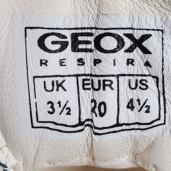 NWOT Geox B Each Respira sneakers  US Size 4.5  Color Navy - Picture 6 of 13